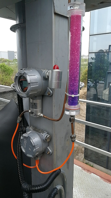 固定式氣體檢測(cè)儀安裝參考圖