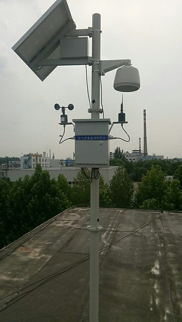 微型空氣站現(xiàn)場圖