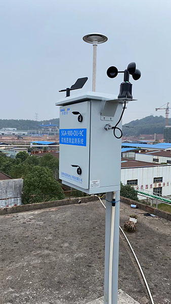 污水處理廠惡臭電子鼻安裝現(xiàn)場