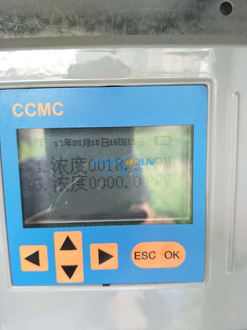 航空煤油檢測(cè)儀檢測(cè)數(shù)據(jù)