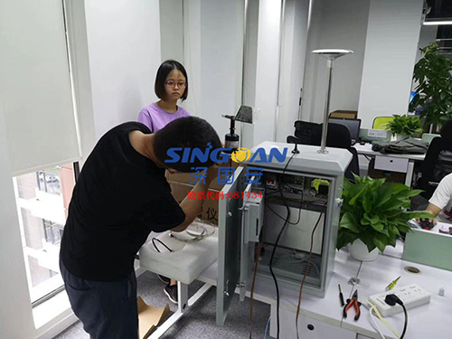 微型空氣質(zhì)量監(jiān)測站安裝調(diào)試
