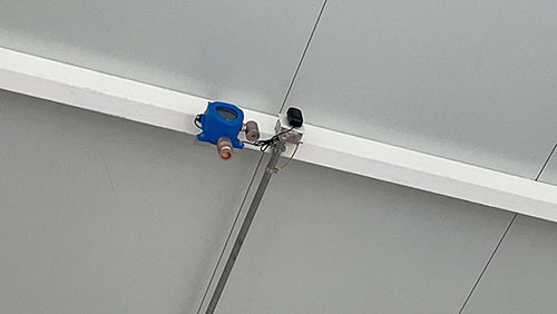 氫氣泄漏檢測(cè)儀安裝現(xiàn)場(chǎng)