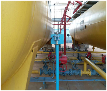 氣體監(jiān)測(cè)系統(tǒng)安裝現(xiàn)場(chǎng)圖