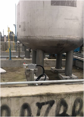 氣體監(jiān)測(cè)系統(tǒng)安裝現(xiàn)場(chǎng)圖