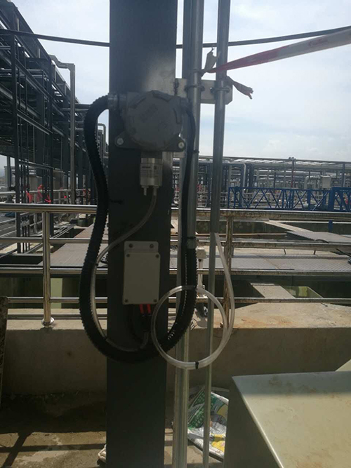 硫化氫檢測儀安裝現(xiàn)場