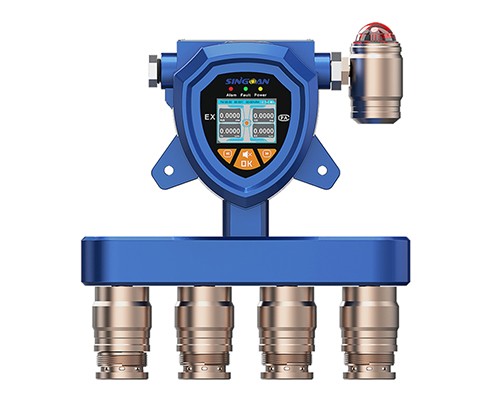固定式四合一氣體檢測(cè)報(bào)警器