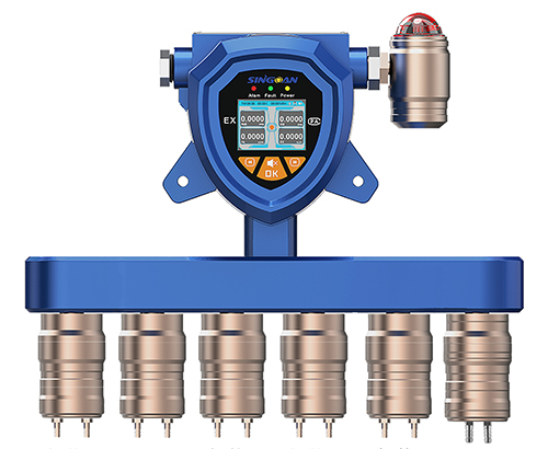 多探頭組合一體泵吸式惡臭檢測儀