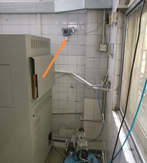 一氧化碳?xì)怏w檢測(cè)儀現(xiàn)場(chǎng)圖