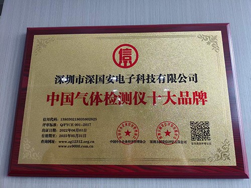 中國氣體檢測儀十大品牌