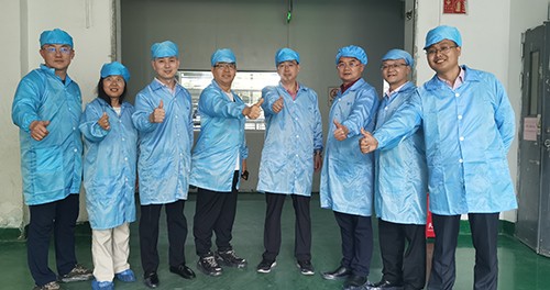 深國安拜訪領(lǐng)航企業(yè)學(xué)習(xí)交流