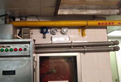 餐飲廚房燃?xì)庑孤z測(cè)儀安裝教程