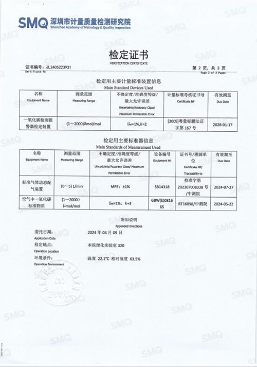 一氧化碳?xì)怏w檢測儀