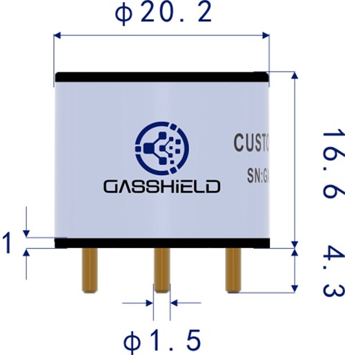 高精度氧氣傳感器