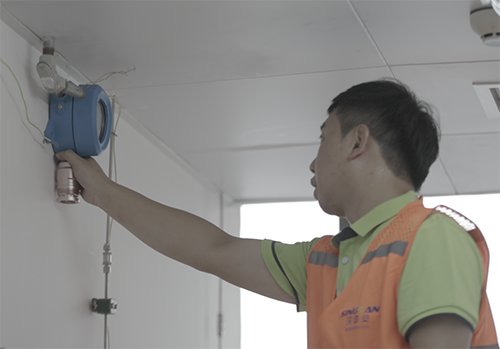 固定式苯胺檢測(cè)儀安裝教程