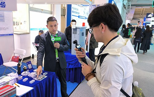 深國(guó)安氣體檢測(cè)儀展區(qū)