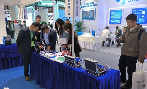 深國(guó)安氣體檢測(cè)儀展區(qū)