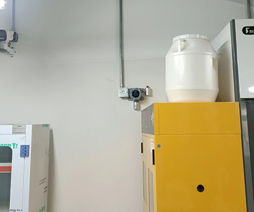 實(shí)驗(yàn)室氣瓶柜電石氣檢測儀應(yīng)用案例